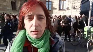 Élőben közvetített tüntetés az orbáni-trumpi butaság alapú társadalom ellen