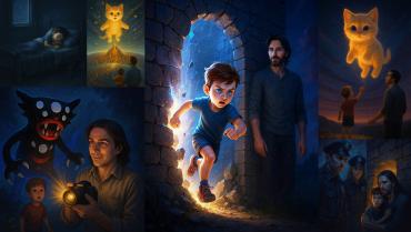 Éli elvesztette Aput (Traumáiról is diktált az 5 éves novellaszerző kisfiú)