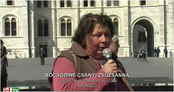 Igazságot Kajászónak - Tüntetés a Kossuth téren (A Hungária Televízió filmje)