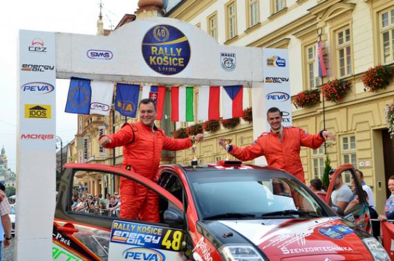 Borzot érő verseny a Kassa Rally-n